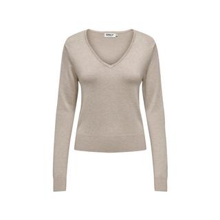 ONLY Pullover V-Ausschnitt Langarm  