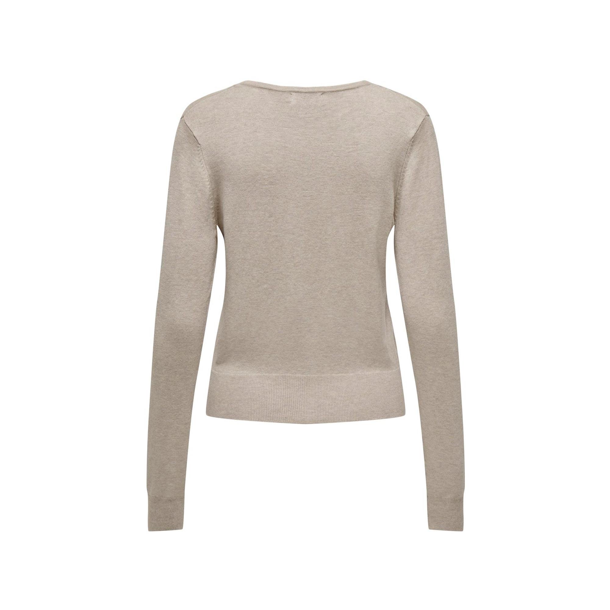 ONLY Pull Col V Manches Longues  