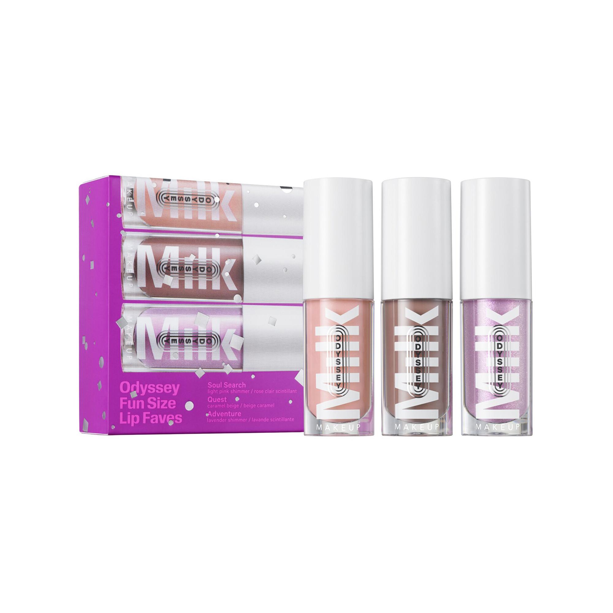 MILK  Odyssey Fun Size Lip Faves - Lipgloss-Set auf Ölbasis Odyssey in Reisegrösse 