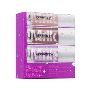 MILK  Odyssey Fun Size Lip Faves - Lipgloss-Set auf Ölbasis Odyssey in Reisegrösse 