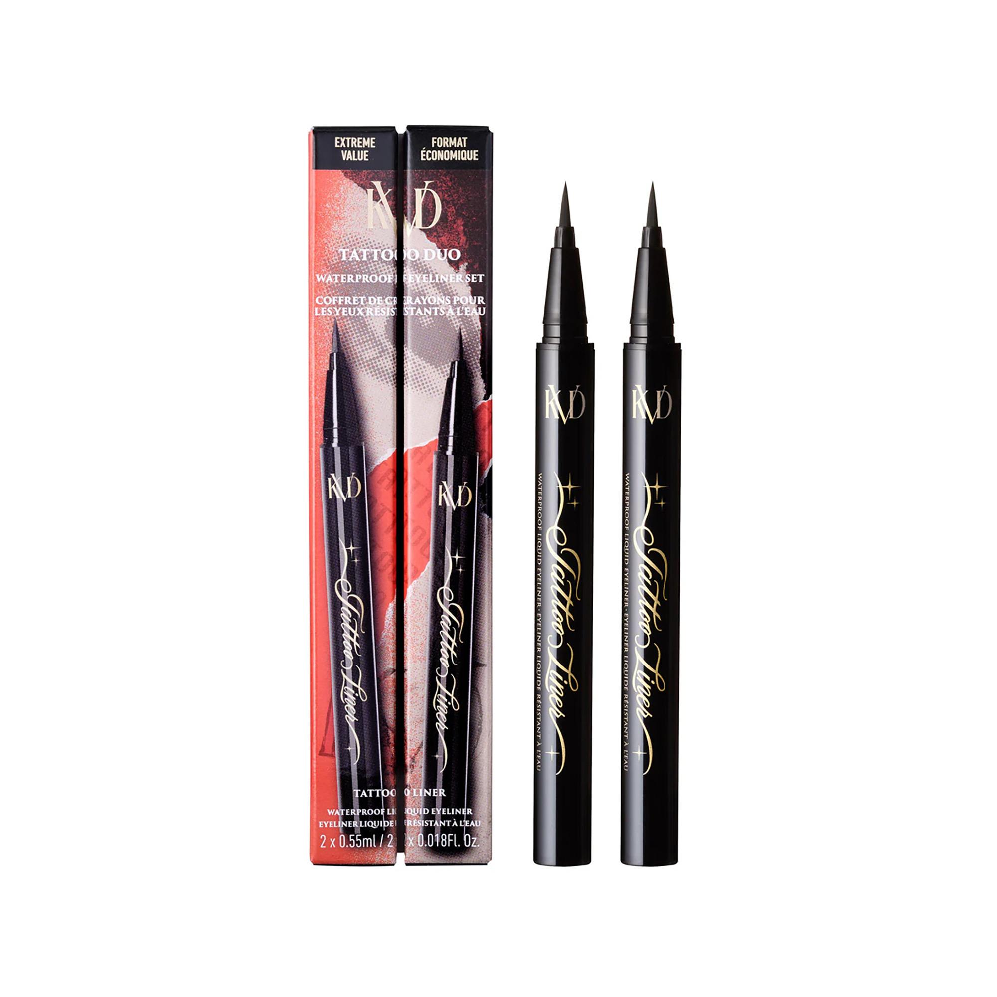 KVD Beauty  Tattoo Liner Duo - Make-up-Set für die Augen - Wasserfeste Eyeliner 