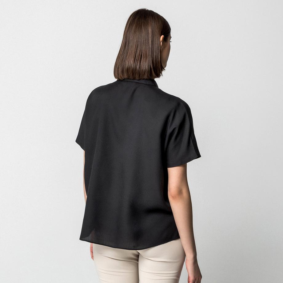 Manor Woman Chemisier Manches Courtes Coupe Relaxed  