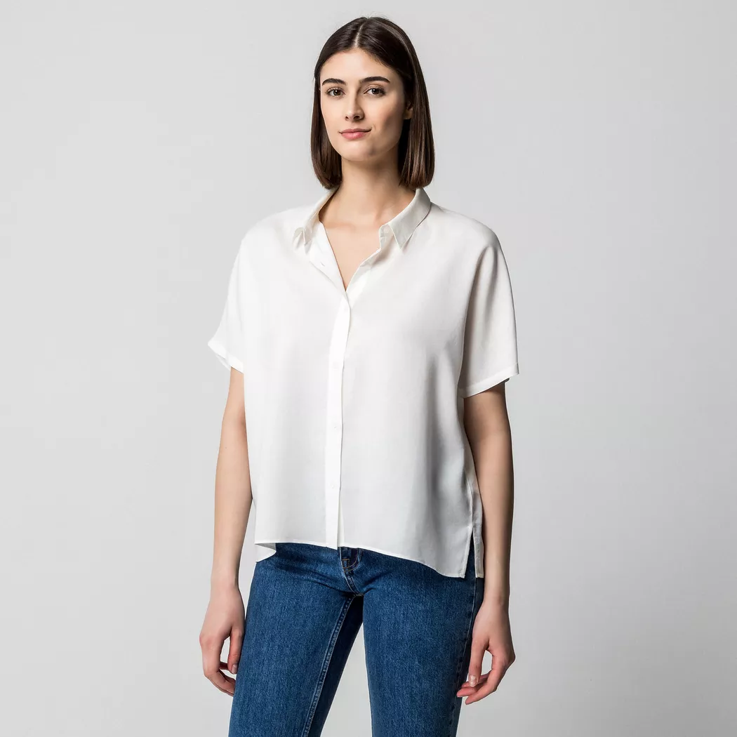Manor Woman - Bluse, für Damen, Ecru, Größe 36 3