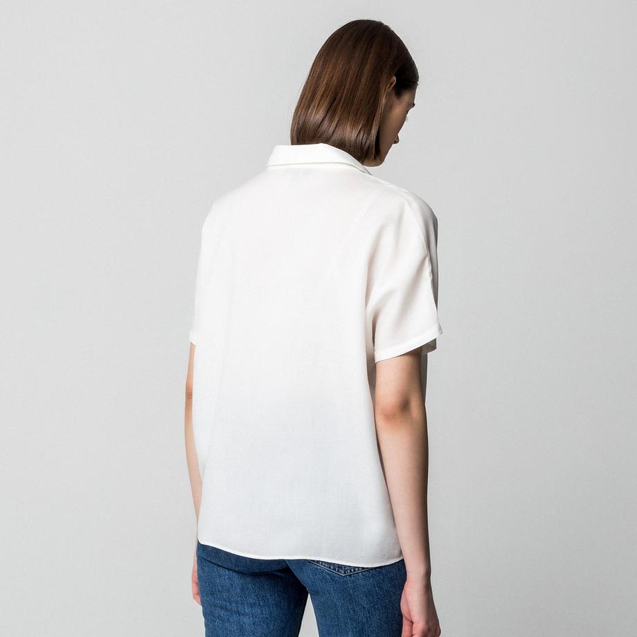 Manor Woman Relaxed Fit Kurzarm Bluse  