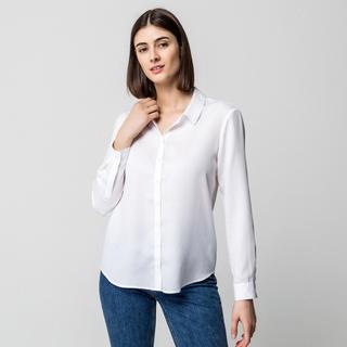 Manor Woman Chemisier à Manches Longues à Pois  