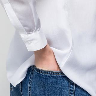 Manor Woman Chemisier à Manches Longues à Pois  