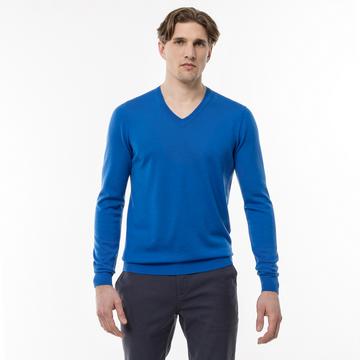 Pullover, V-Neck, langarm