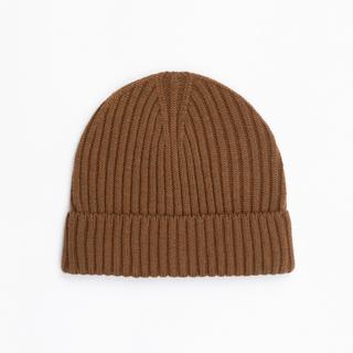Manor Man Bonnet en maille côtelée  