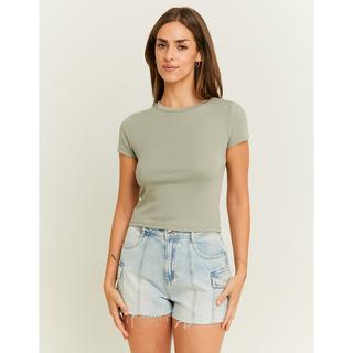 Tally Weijl Maglione Bianco Corto Tally Weijl T-Shirt Maniche