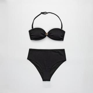 Armani Exchange ICONIC Neckholder Bikini Set  