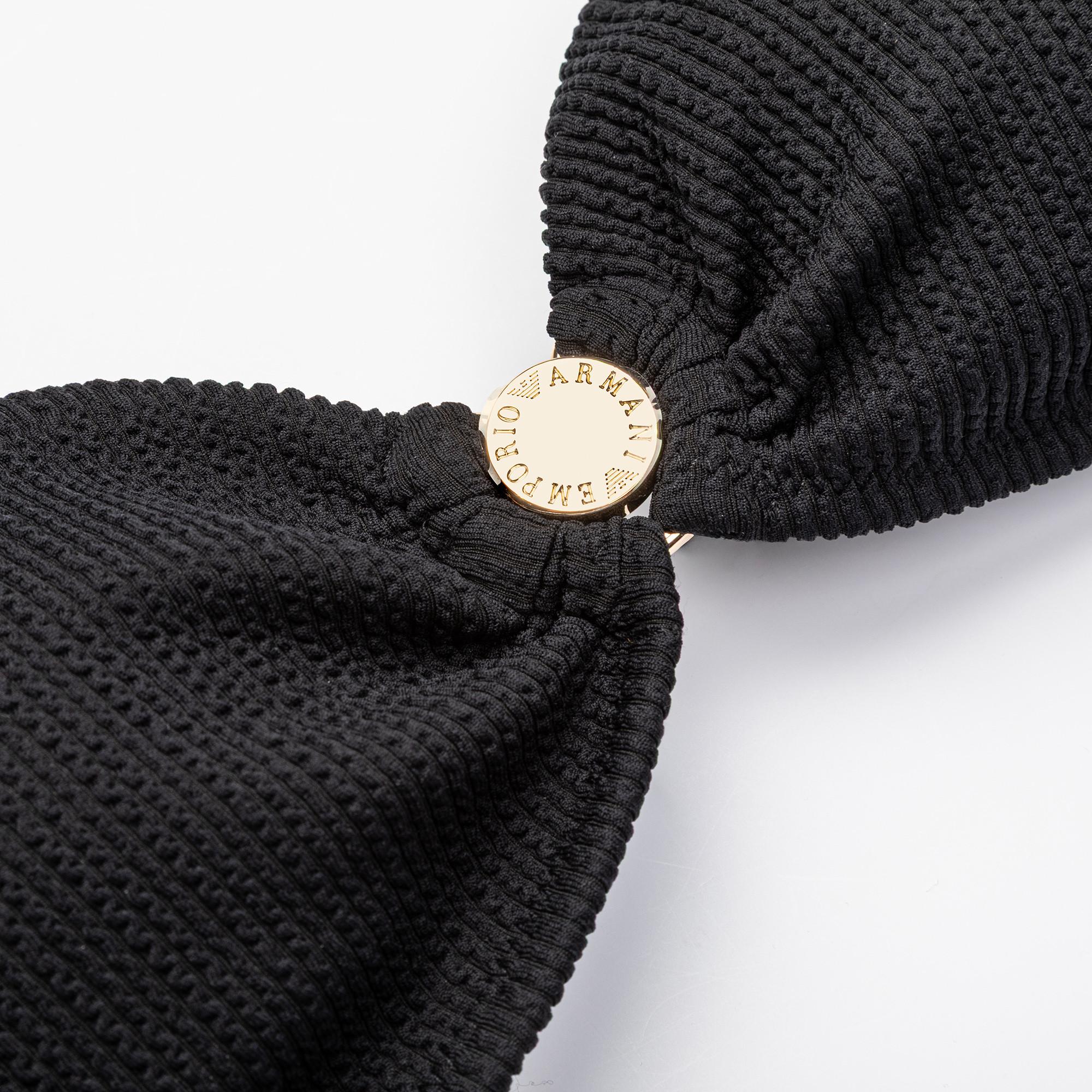 Armani Exchange ICONIC Neckholder Bikini Set  