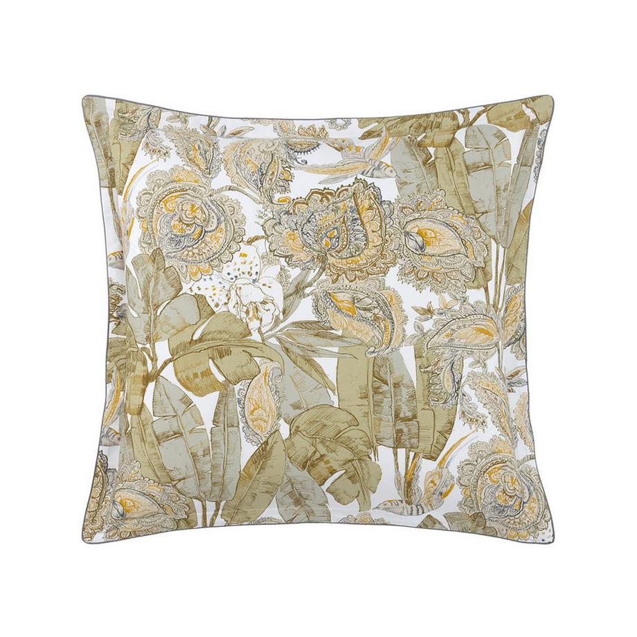 Olivier Desforges Habano Taie d'oreiller réversible en coton  