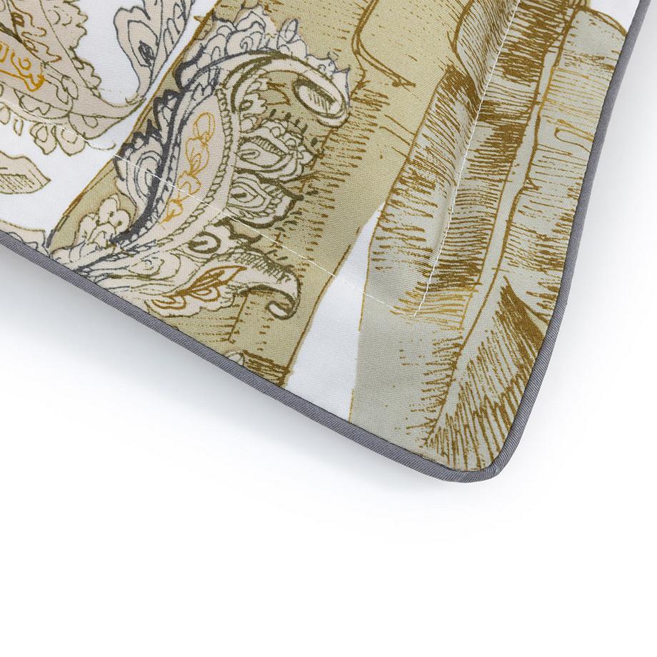 Olivier Desforges Habano Taie d'oreiller réversible en coton  