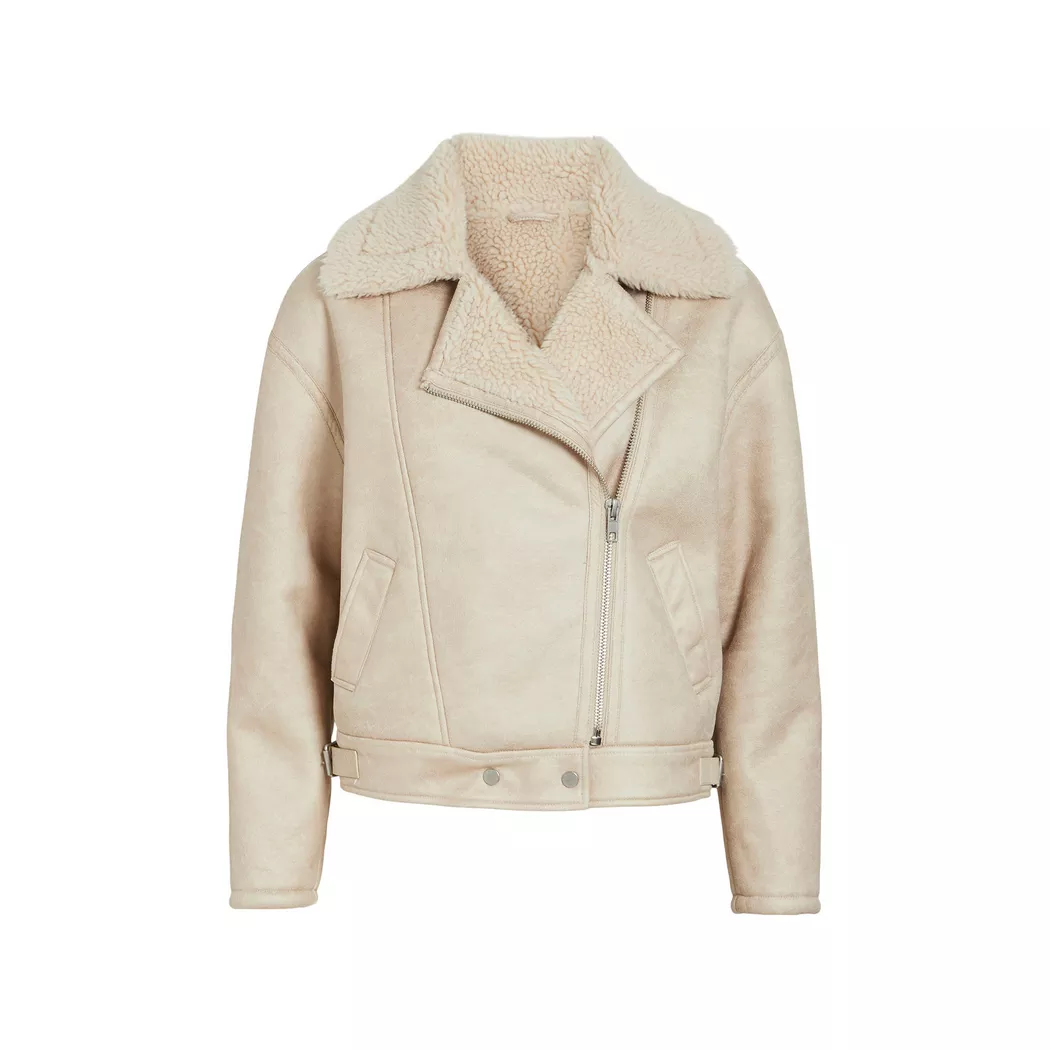 VILA - Jacke, für Damen, Beige, Größe 36