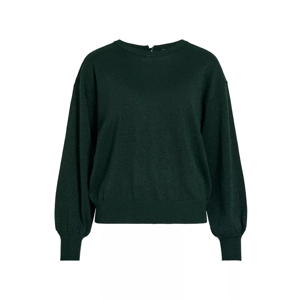 VILA - Pullover, für Damen, Dunkelgrün, Größe M