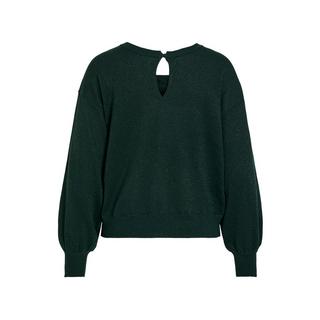 VILA Pull avec effet pailleté et détails boutonnés  