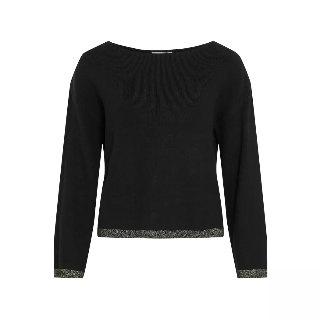VILA - Pullover, für Damen, Schwarz, Größe XS