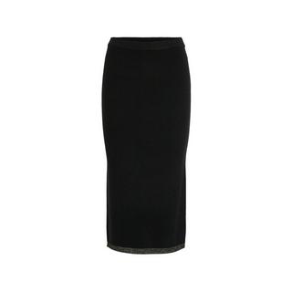 VILA Gonna Midi a Costine  