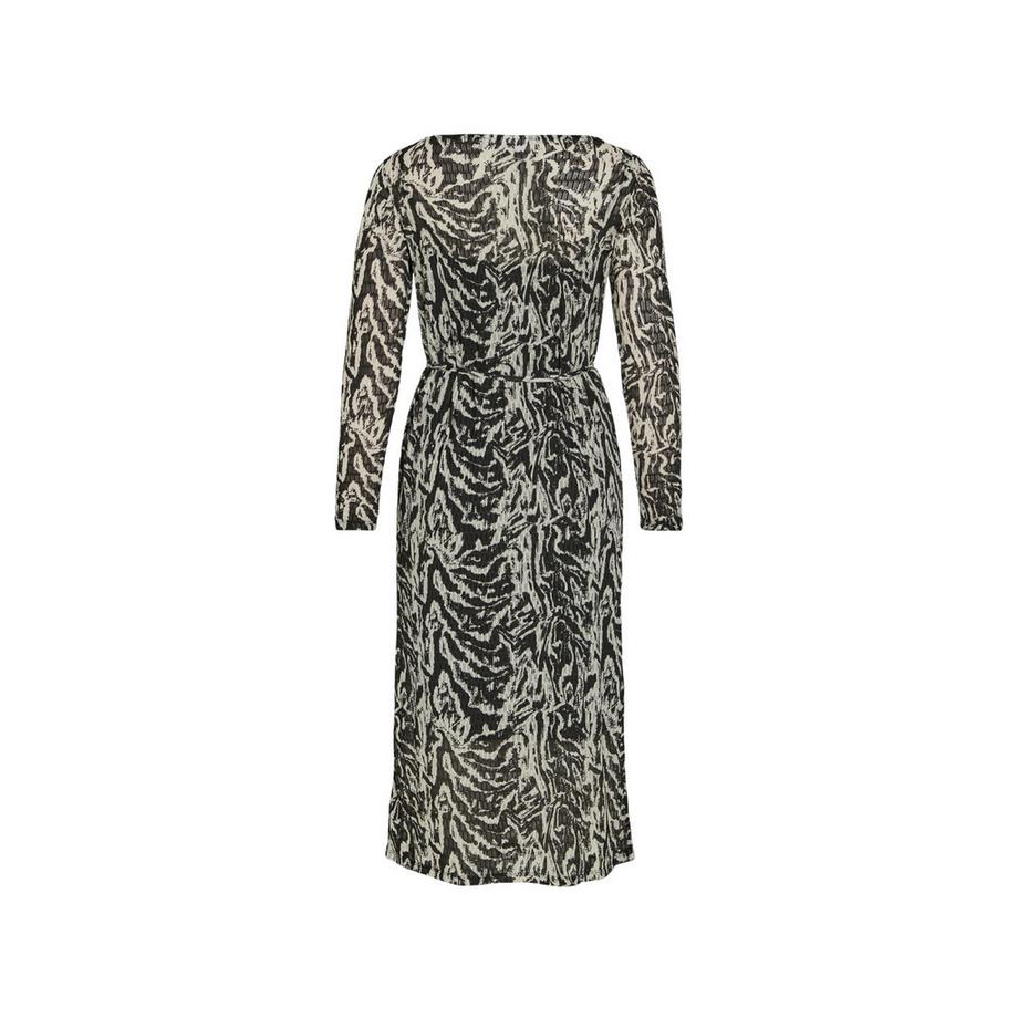 VILA Robe longue manches Allover Print  