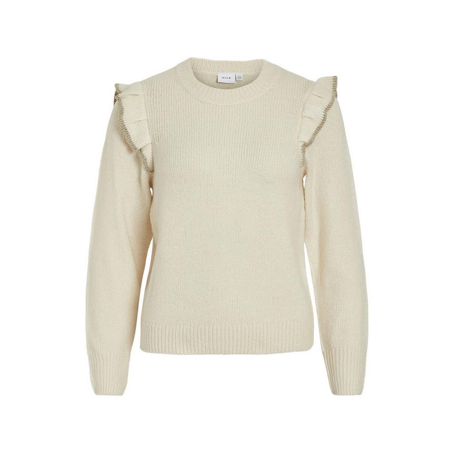 VILA Maglione Lavorato a Maglia Glitter  