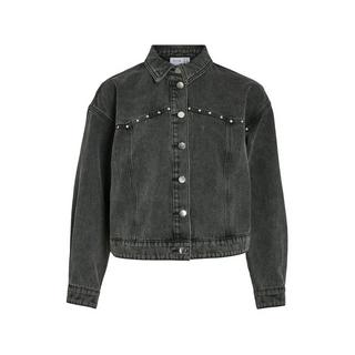VILA Jeansjacke mit Knöpfen  