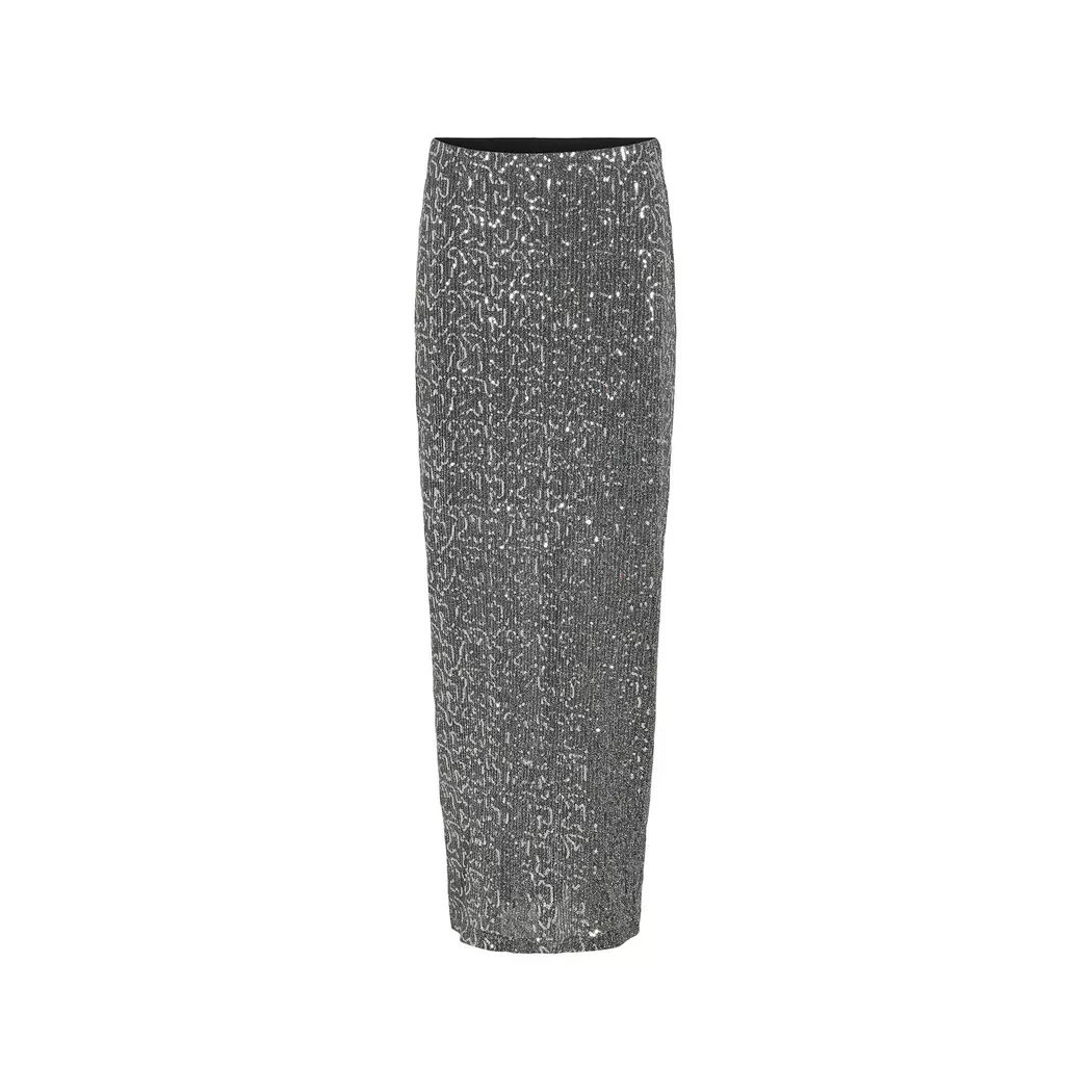 VILA - T-Shirt, für Damen, Silber, Größe 36