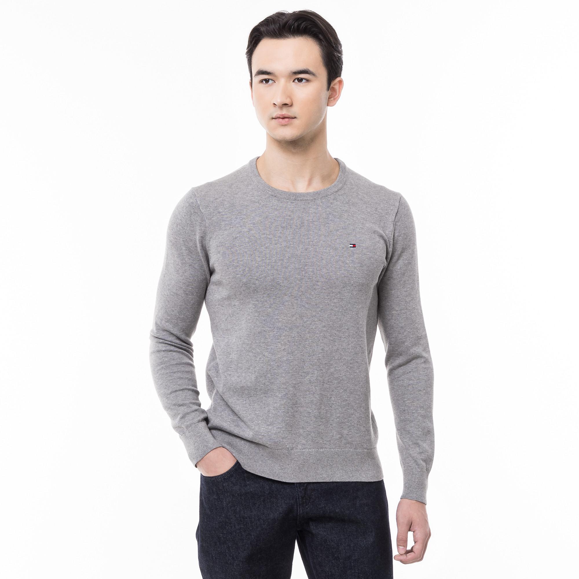 TOMMY HILFIGER ESSENTIAL COTTON CREW NECK Maglione 