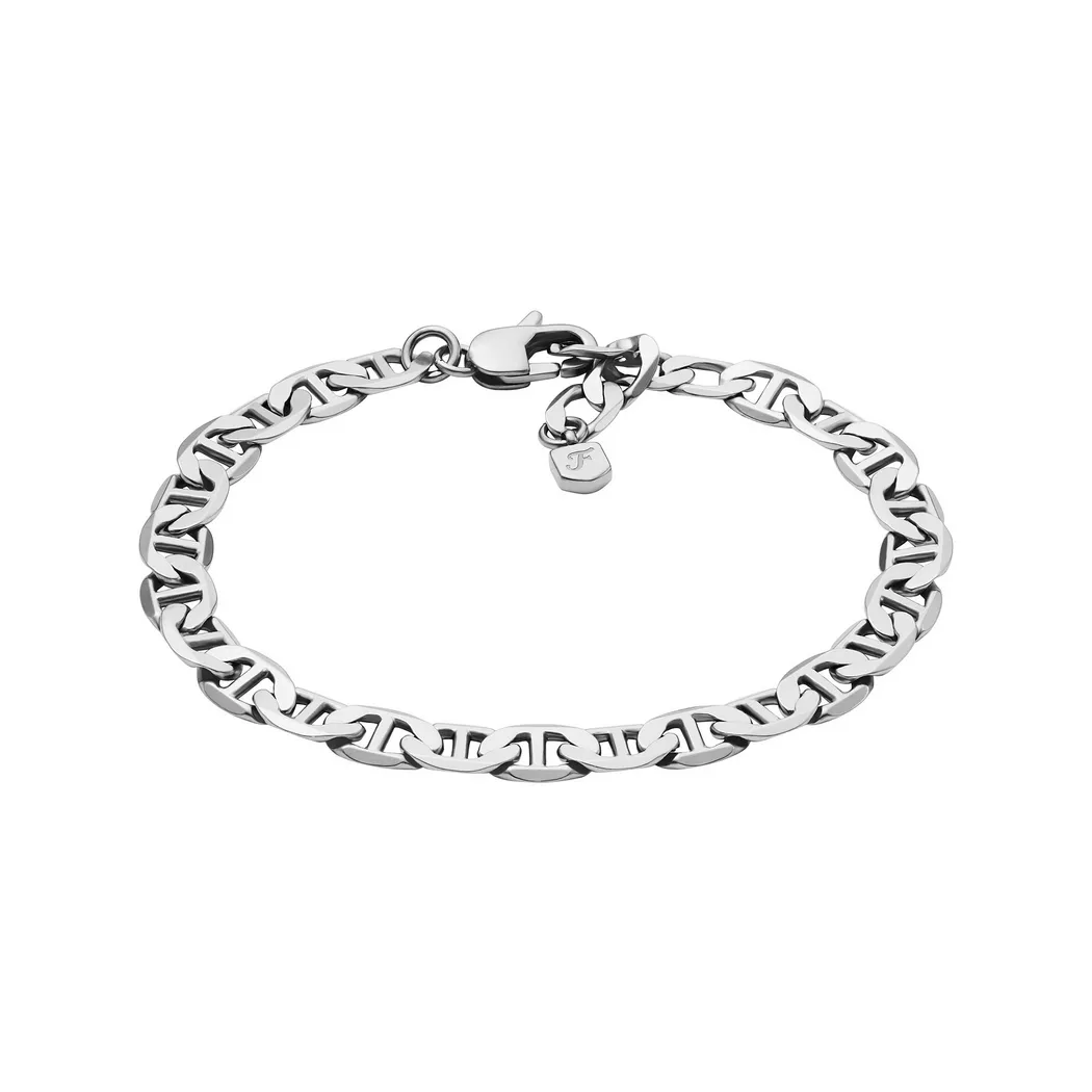 Fossil - Armband, Heritage, 19cm, Silberfarben