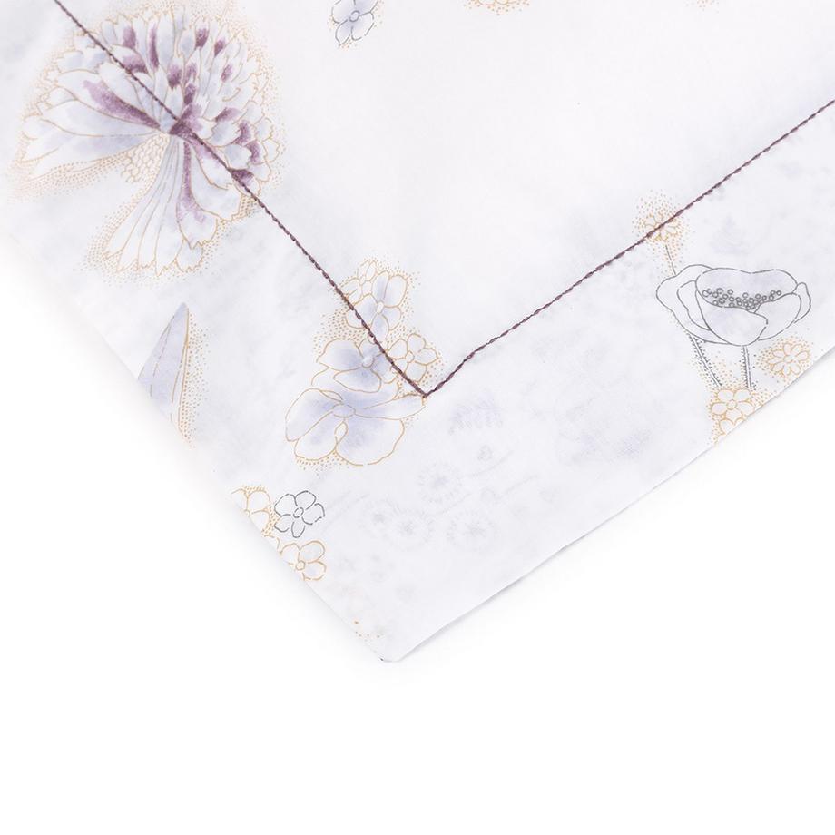 Yves Delorme Givre Blumen Kissenbezug  