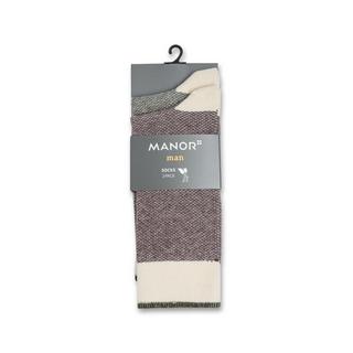 Manor Man  Lot de 2 paires de chaussettes, hauteur mollet 