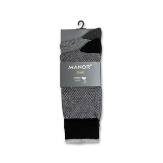 Manor Man  Lot de 2 paires de chaussettes, hauteur mollet 