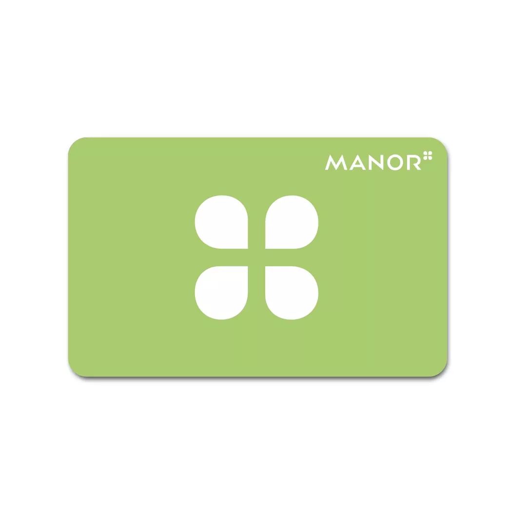 Manor, Pistacchio, Geschenkkarte