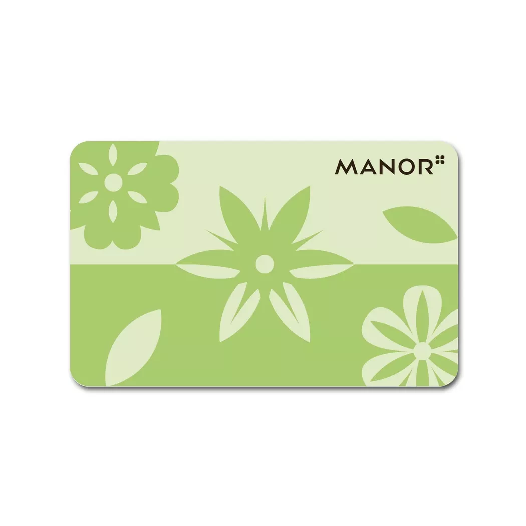 Manor, Flowers, Geschenkkarte