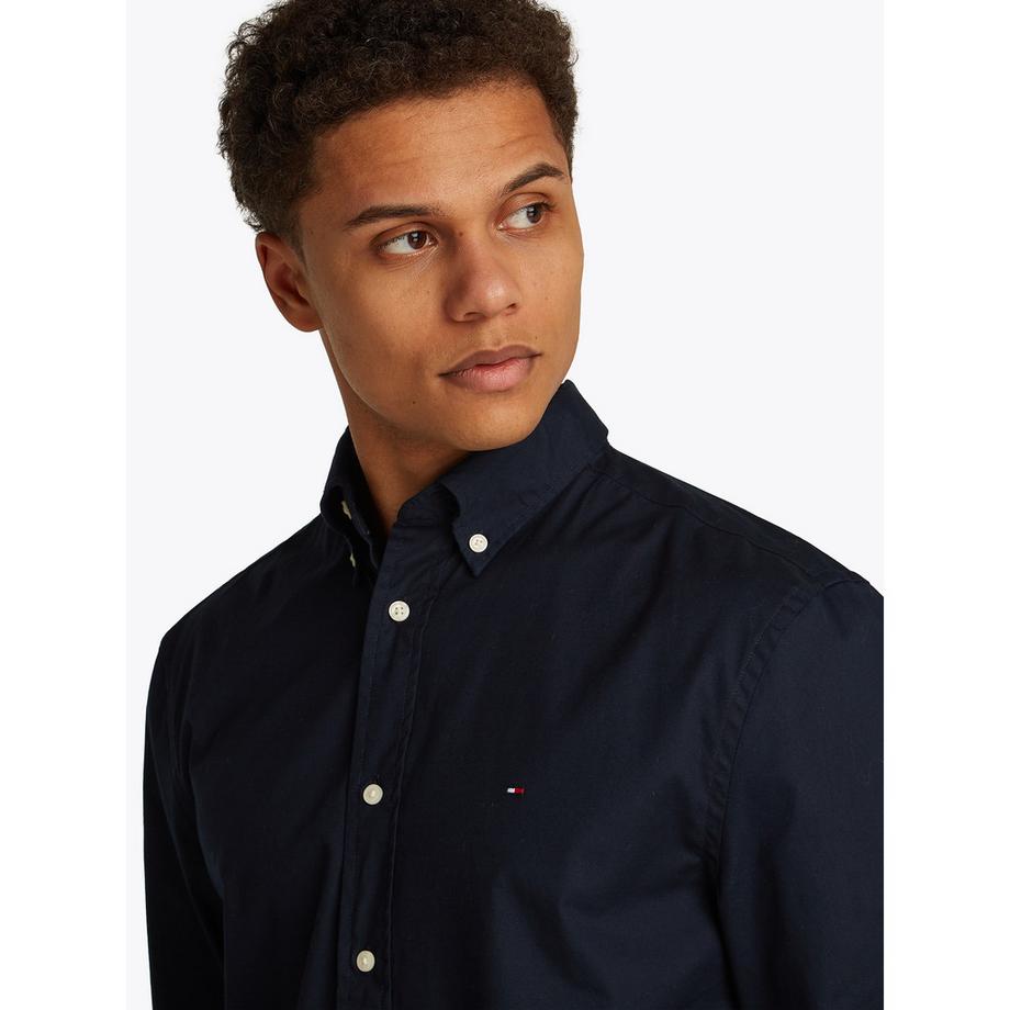 TOMMY HILFIGER Core Flex Poplin Solid RF Camicia  