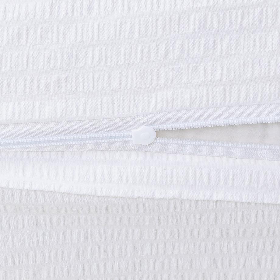 Manor Frejus Seersucker Federa ricamata  