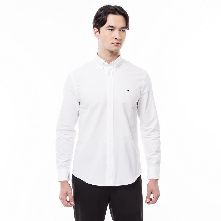 TOMMY HILFIGER Solid Heritage Oxford Regular Fit Chemise  