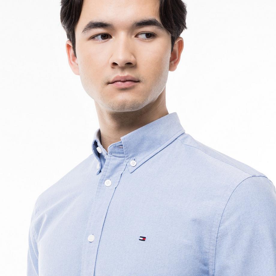 TOMMY HILFIGER Solid Heritage Oxford Regular Fit Hemd  