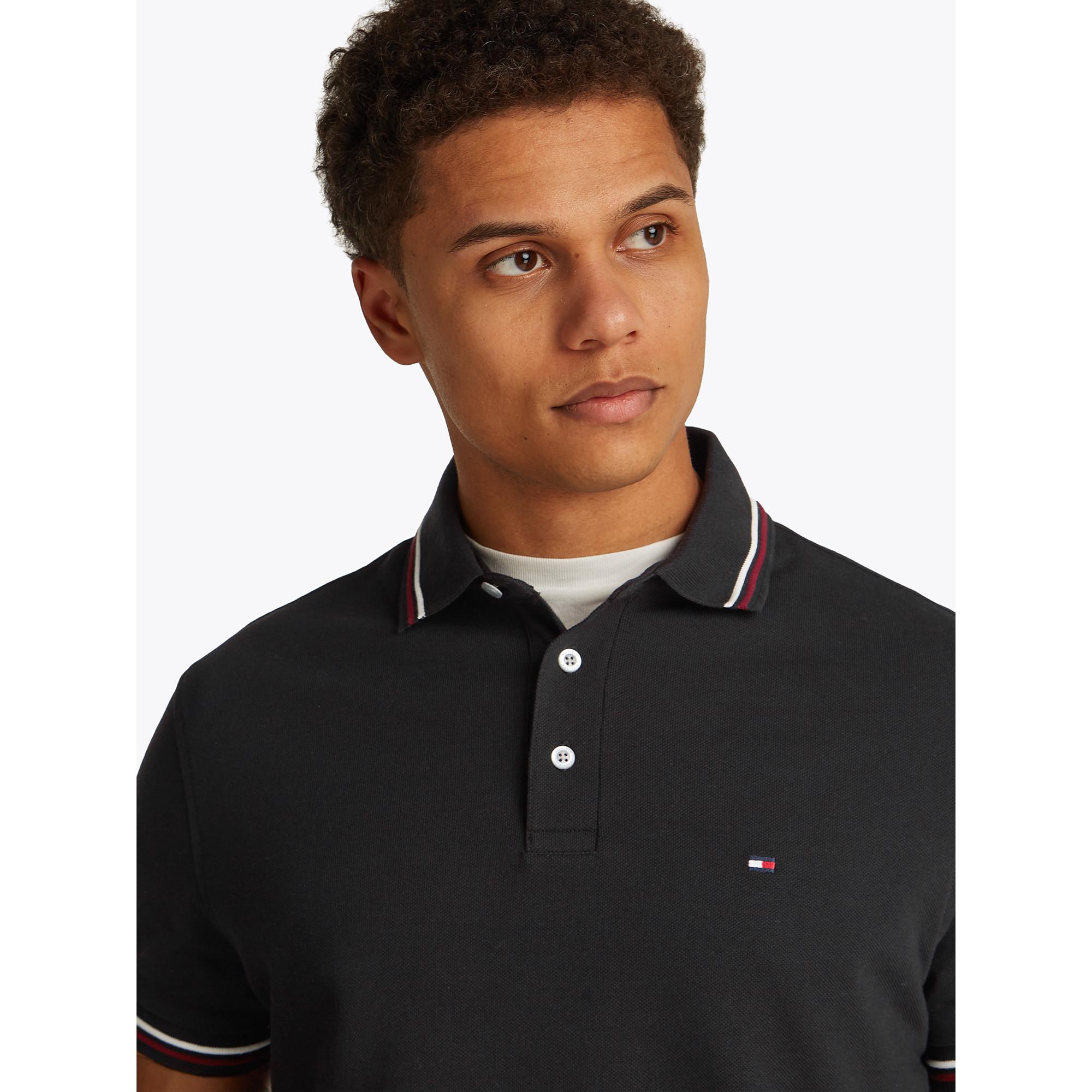 TOMMY HILFIGER TIPPED SLIM FIT POLO Polo, maniche corte 