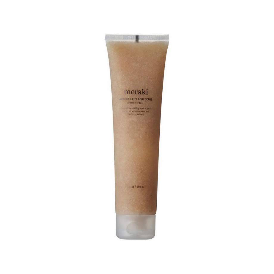 Meraki Apricot & Rice Scrub corpo 