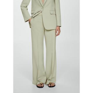 MANGO Erba Pantalon de Costume Large  