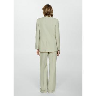 MANGO Erba Pantalon de Costume Large  