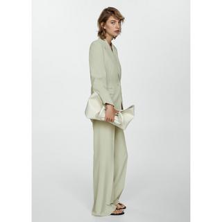 MANGO Erba Pantalon de Costume Large  