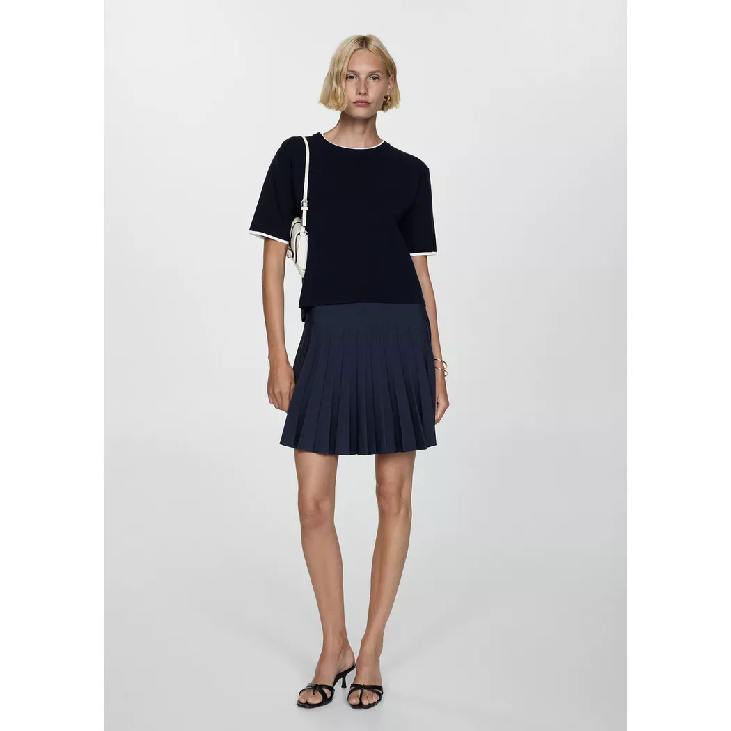 Mango - Pullover, für Damen, Marine, Größe XS 2
