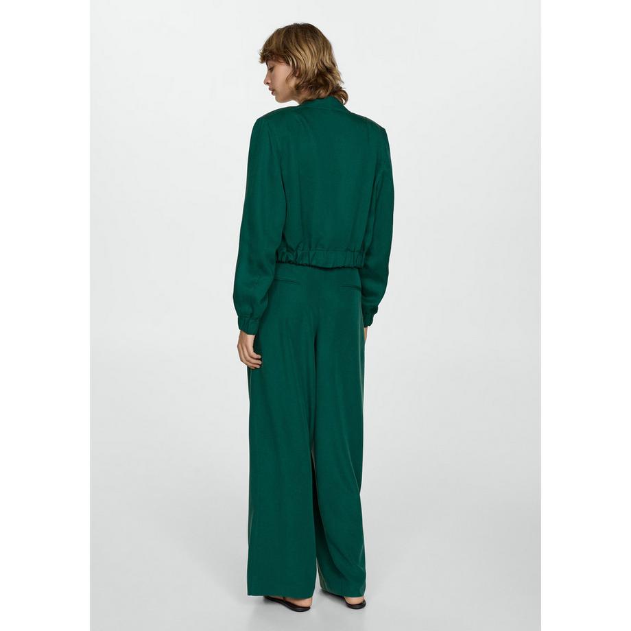 MANGO ROBBIE Weite Hose mit Gürtel  