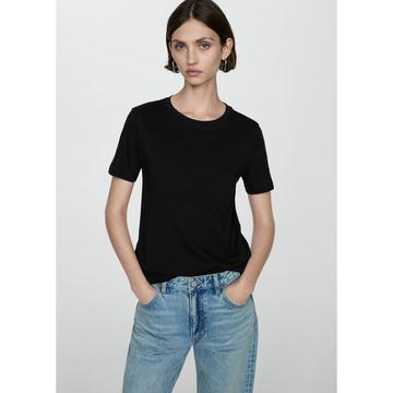 T-shirt girocollo, maniche corte