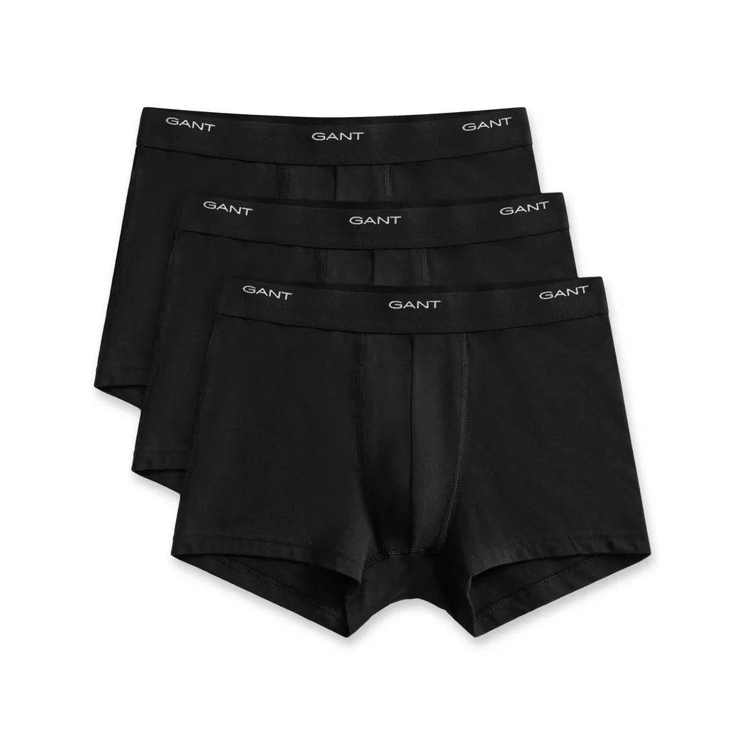 Gant pour homme. 900003333 Lot de 3 caleçons noirs (XXL), Homewear, Coton 2