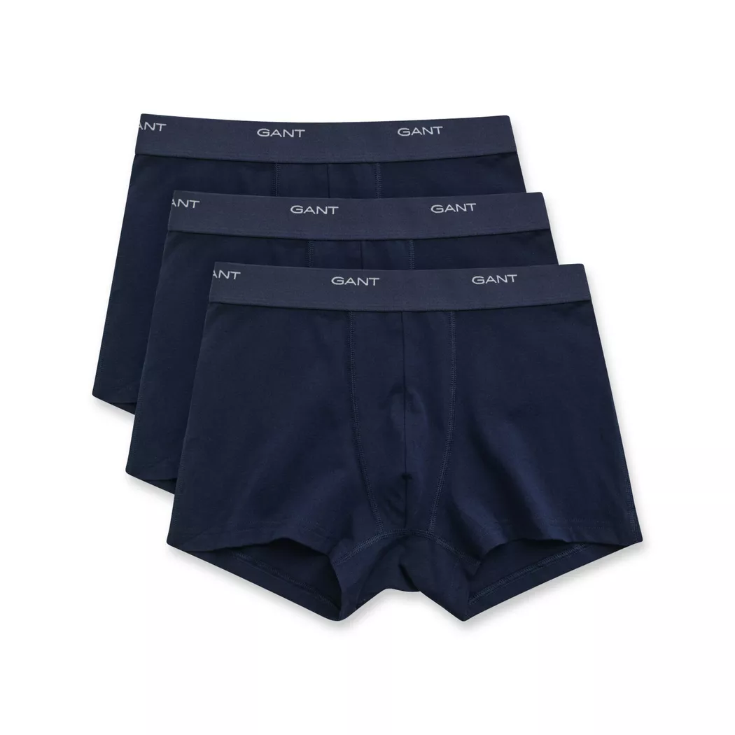 Gant pour homme. 900003333 Lot de 3 boxers bleu marine (XXL), Homewear, Coton 3