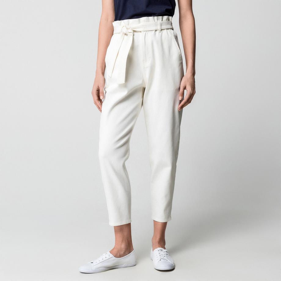 Manor Woman Pantaloni Paperbag  