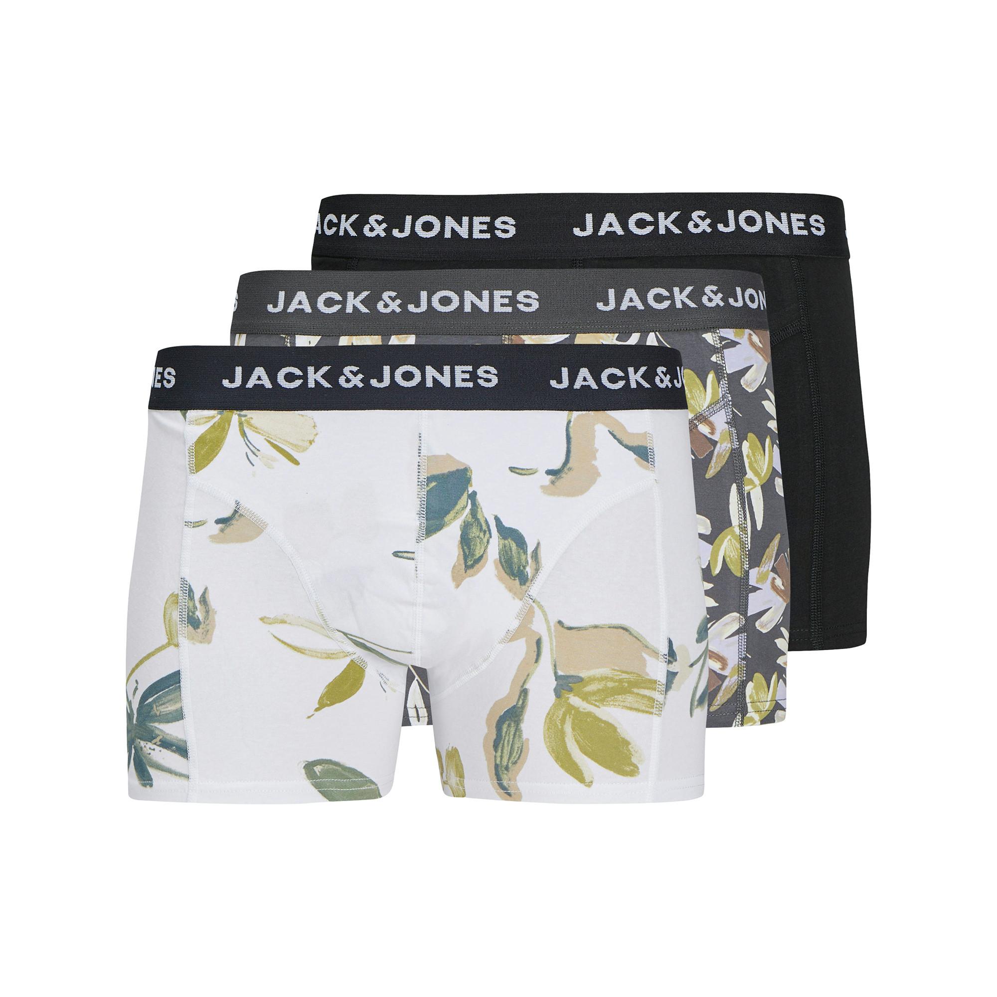 JACK & JONES JACABSTRACT TRUNKS 3 PACK Duopack, Pantys 