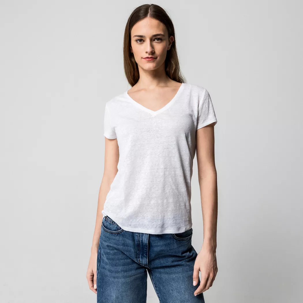Manor Woman - T-Shirt, für Damen, Weiss, Größe XS 3